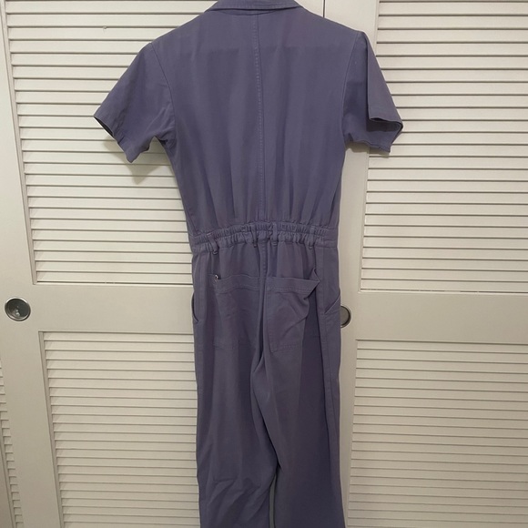 Big Bud Press Short Sleeve Jumpsuit in Faded Grape - Picture 5 of 5